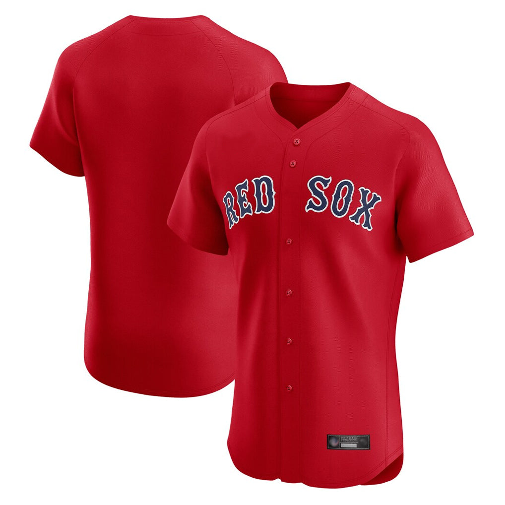 Kooe B.Red Sox Blank Player Red Limited Elite Home Game Stitched Jerseys