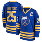 Kooe B.Sabres #25 Dave Andreychuk Royal Breakaway Retired Player Stitched Jerseys