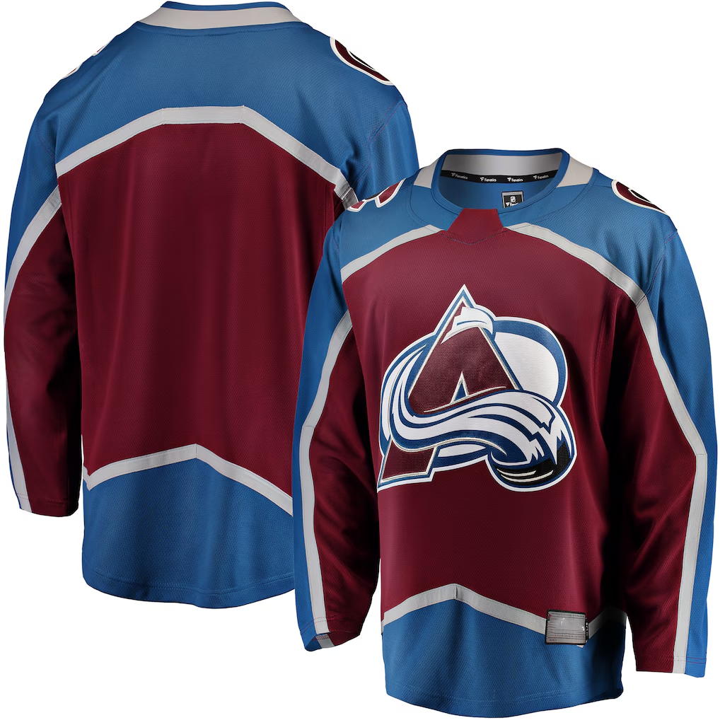 Kooe C.Avalanche Maroon Breakaway Home Jerseys