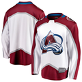 Kooe C.Avalanche White Away Breakaway Jerseys
