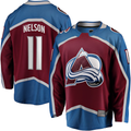 Kooe C.Avalanche #11 Brock Nelson Burgundy Home Breakaway Jerseys