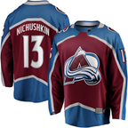 Kooe C.Avalanche #13 Valeri Nichushkin Burgundy Breakaway Player Jerseys