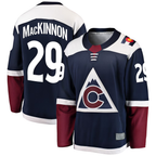 Kooe C.Avalanche #29 Nathan MacKinnon Navy Breakaway Jerseys