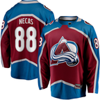 Kooe C.Avalanche #88 Martin Necas Burgundy Breakaway Player Jerseys