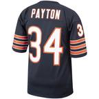 Kooe C.Bears 1985 #34 Walter Payton Mitchell & Ness Navy Authentic Throwback Retired Player Stitched Puhic Jersey
