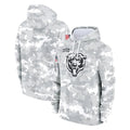 Kooe C.Bears Arctic Camo Salute to Service Pullover Hoodies Limited Blank Player Stitched Jerseys