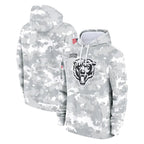 Kooe C.Bears Arctic Camo Salute to Service Pullover Hoodies Limited Blank Player Stitched Jerseys