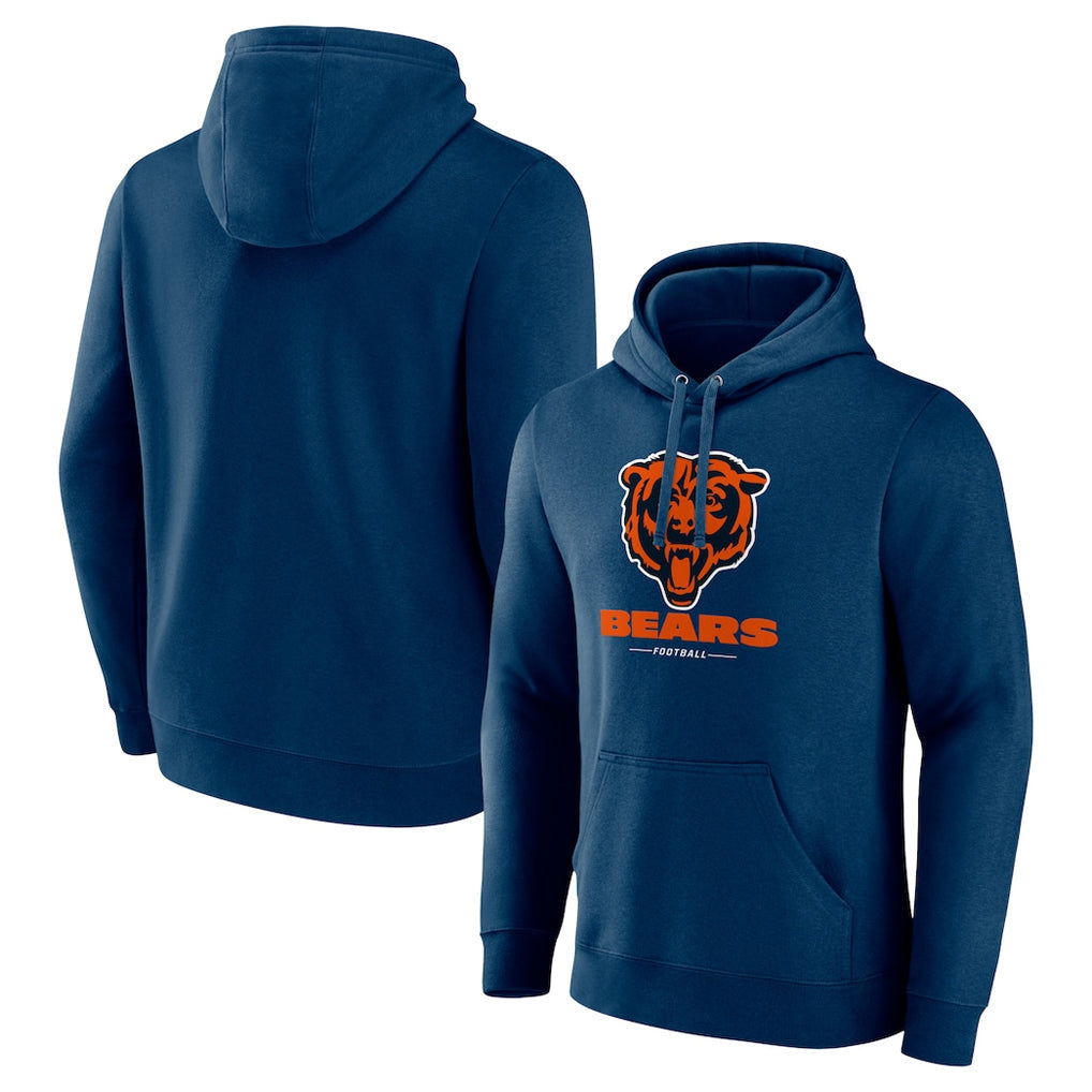 Kooe C.Bears Blue Salute to Service Pullover Hoodies Limited Blank Player Stitched Jerseys