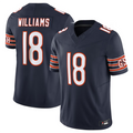 Kooe C.Bears #18 Caleb Williams Navy Vapor F.U.S.E. Limited Jersey Player Stitched Jerseys