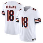 Kooe C.Bears #18 Caleb Williams White Vapor F.U.S.E. Limited Jersey Player Stitched Jerseys