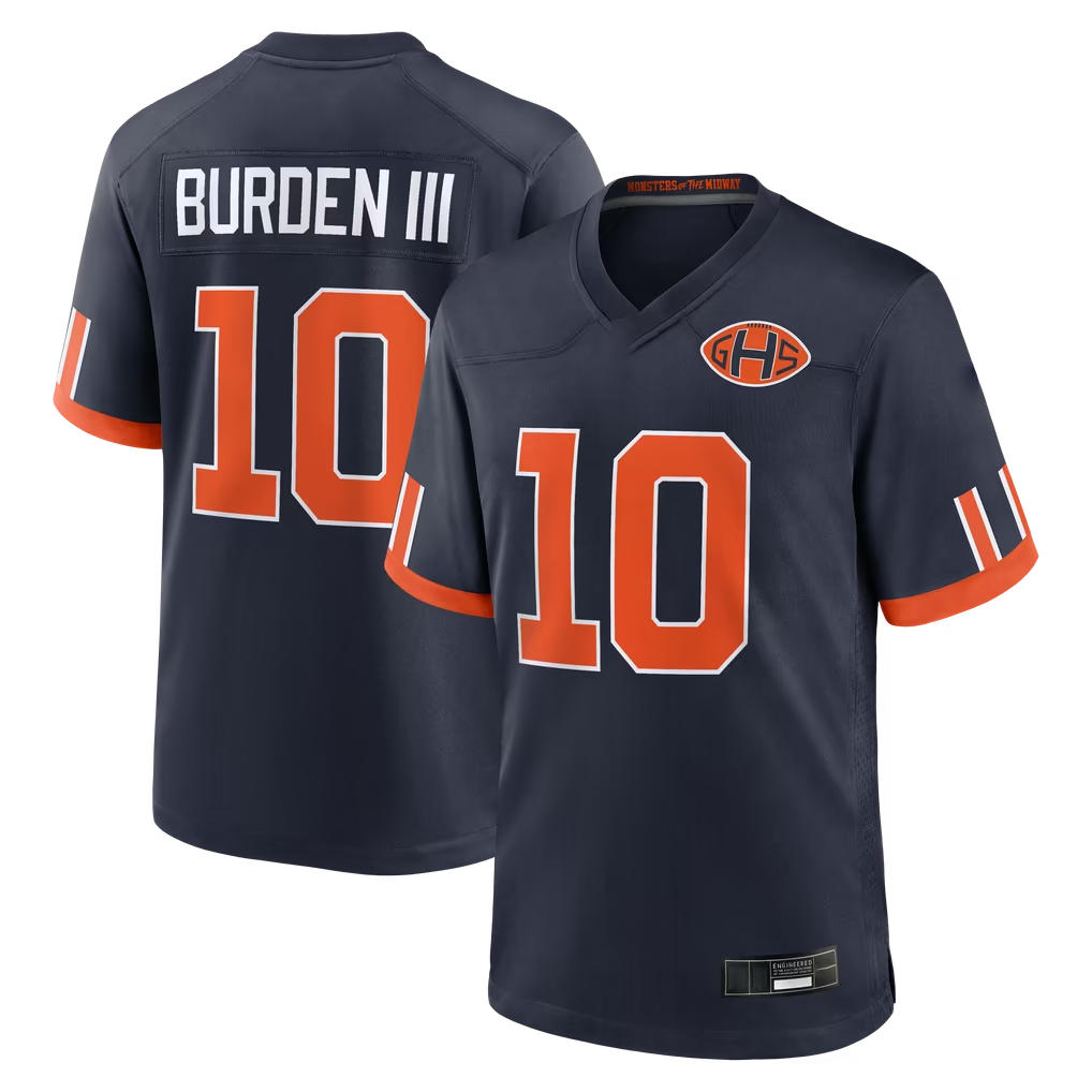 Kooe C.Bears #10 Luther Burden III Navy 2026 Rivalries Collection Game Stitched Jerseys