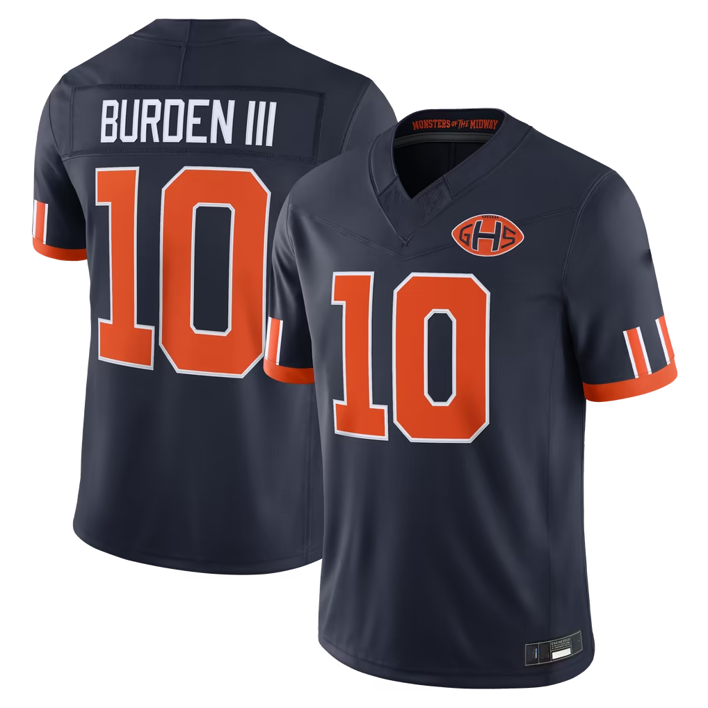 Kooe C.Bears #10 Luther Burden III Navy 2026 Rivalries Collection Limited Stitched Jerseys