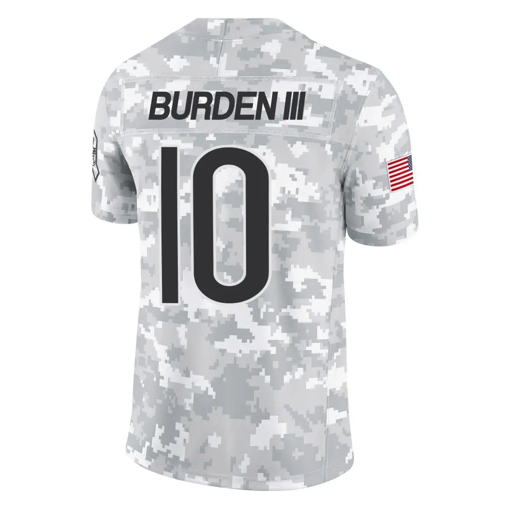 Kooe C.Bears #10 Luther Burden III Player Arctic Camo Salute to Service Limited Stitched Jerseys