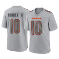 Kooe C.Bears #10 Luther Burden III Player Gray Atmosphere Fashion Game Stitched Jerseys