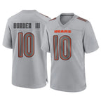 Kooe C.Bears #10 Luther Burden III Player Gray Atmosphere Fashion Game Stitched Jerseys