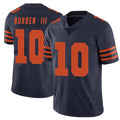 Kooe C.Bears #10 Luther Burden III Player Navy Blue Alternate Vapor Untouchable Limited Stitched Jerseys