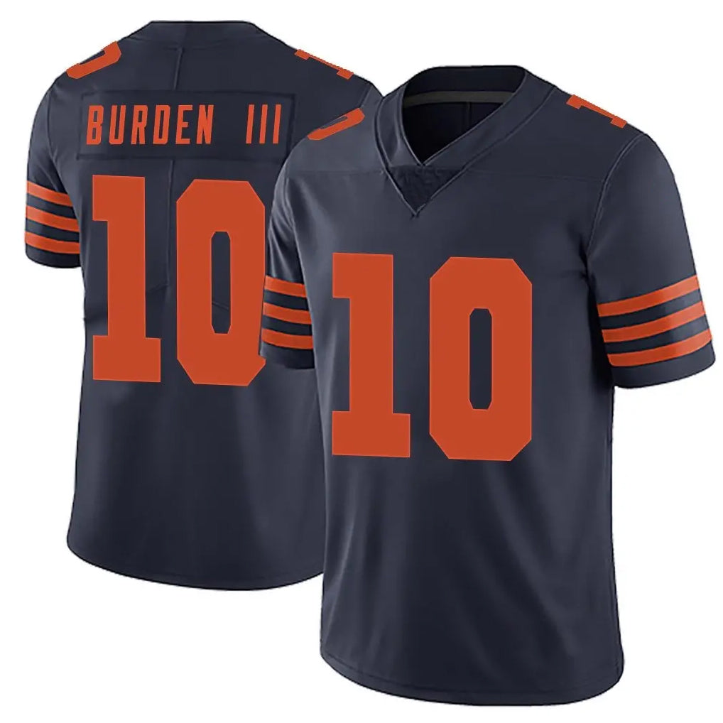 Kooe C.Bears #10 Luther Burden III Player Navy Blue Alternate Vapor Untouchable Limited Stitched Jerseys