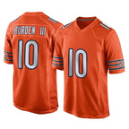 Kooe C.Bears #10 Luther Burden III Player Orange Home Game Stitched Jerseys