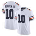 Kooe C.Bears #10 Luther Burden III Player White Classic Vapor Limited Home Game Stitched Jerseys