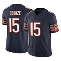 Kooe C.Bears #15 Rome Odunze Player Navy Vapor F.U.S.E. Limited Home Game Stitched Jerseys