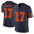 Kooe C.Bears #17 Tyson Bagent Player Navy Blue Alternate Vapor Untouchable Limited Stitched Jerseys
