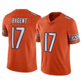 Kooe C.Bears #17 Tyson Bagent Player Orange Alternate Vapor Limited Home Game Stitched Jerseys