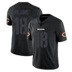 Kooe C.Bears #18 Caleb Williams Player Black Impact Limited Game Stitched Jerseys