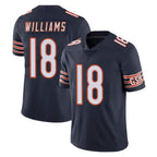 Kooe C.Bears #18 Caleb Williams Player Navy Vapor Untouchable Limited Home Game Stitched Jerseys