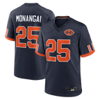 Kooe C.Bears #25 Kyle Monangai Navy 2026 Rivalries Collection Game Stitched Jerseys