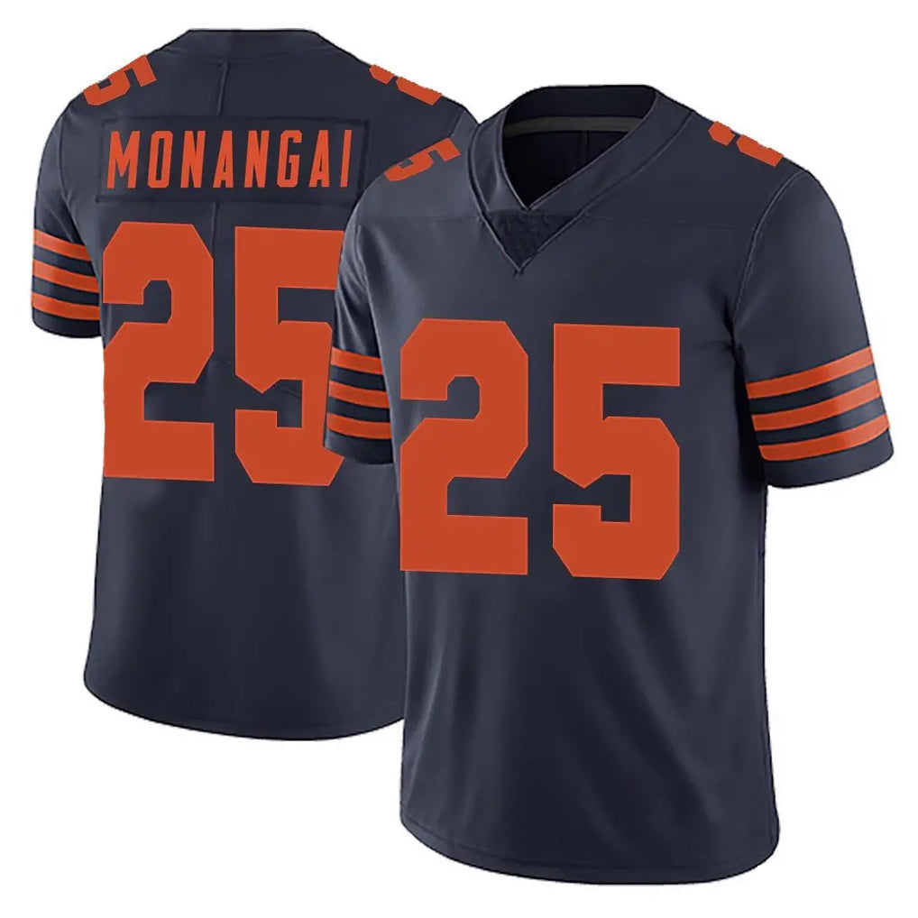 Kooe C.Bears #25 Kyle Monangai Player Navy Blue Alternate Vapor Untouchable Limited Stitched Jerseys