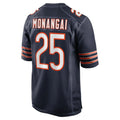 Kooe C.Bears #25 Kyle Monangai Player Navy Home Game Stitched Jerseys