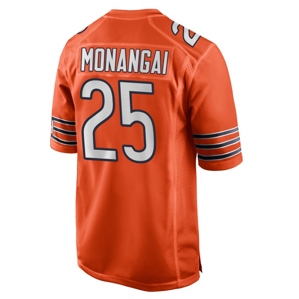 Kooe C.Bears #25 Kyle Monangai Player Orange Home Game Stitched Jerseys