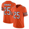 Kooe C.Bears #25 Kyle Monangai Player Orange Vapor F.U.S.E. Limited Home Game Stitched Jerseys