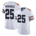 Kooe C.Bears #25 Kyle Monangai Player White Classic Vapor Limited Home Game Stitched Jerseys