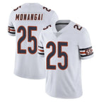 Kooe C.Bears #25 Kyle Monangai Player White Vapor Untouchable Limited Home Game Stitched Jerseys