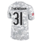 Kooe C.Bears #31 Dillon Thieneman Player Arctic Camo Salute to Service Limited Stitched Jerseys