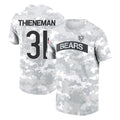 Kooe C.Bears #31 Dillon Thieneman Player Arctic Camo Salute to Service Performance T-Shirt Limited Stitched Jerseys
