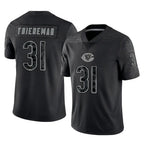 Kooe C.Bears #31 Dillon Thieneman Player Black REFLECTIVE Limited Game Stitched Jerseys