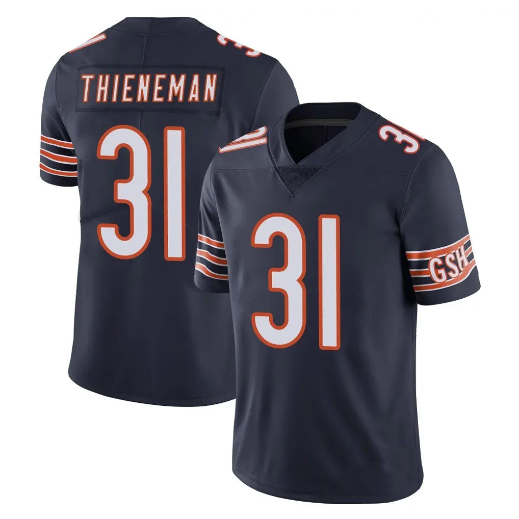 Kooe C.Bears #31 Dillon Thieneman Player Navy Vapor Untouchable Limited Home Game Stitched Jerseys