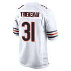 Kooe C.Bears #31 Dillon Thieneman Player White Home Game Stitched Jerseys