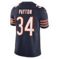 Kooe C.Bears #34 Walter Payton Navy Vapor F.U.S.E. Stitched Retired Limited Stitched Jerseys
