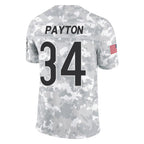 Kooe C.Bears #34 Walter Payton Player Arctic Camo Salute to Service Limited Stitched Jerseys