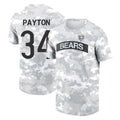 Kooe C.Bears #34 Walter Payton Player Arctic Camo Salute to Service Performance T-Shirt Limited Stitched Jerseys