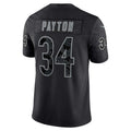Kooe C.Bears #34 Walter Payton Player Black RFLCTV Limited Game Stitched Jerseys