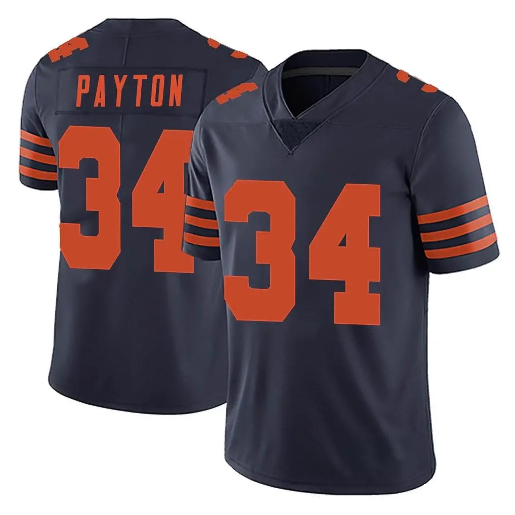 Kooe C.Bears #34 Walter Payton Player Navy Blue Alternate Vapor Untouchable Limited Stitched Jerseys