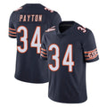 Kooe C.Bears #34 Walter Payton Player Navy Vapor Untouchable Limited Home Game Stitched Jerseys
