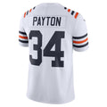 Kooe C.Bears #34 Walter Payton Player White Alternate Classic Limited Game Stitched Jerseys