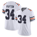 Kooe C.Bears #34 Walter Payton Player White Classic Vapor Limited Home Game Stitched Jerseys