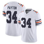 Kooe C.Bears #34 Walter Payton Player White Classic Vapor Limited Home Game Stitched Jerseys