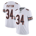 Kooe C.Bears #34 Walter Payton Player White Vapor Untouchable Limited Home Game Stitched Jerseys